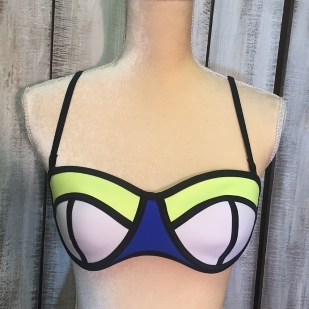 Ebuddy Neon Two Piece Bikini Set Size Small